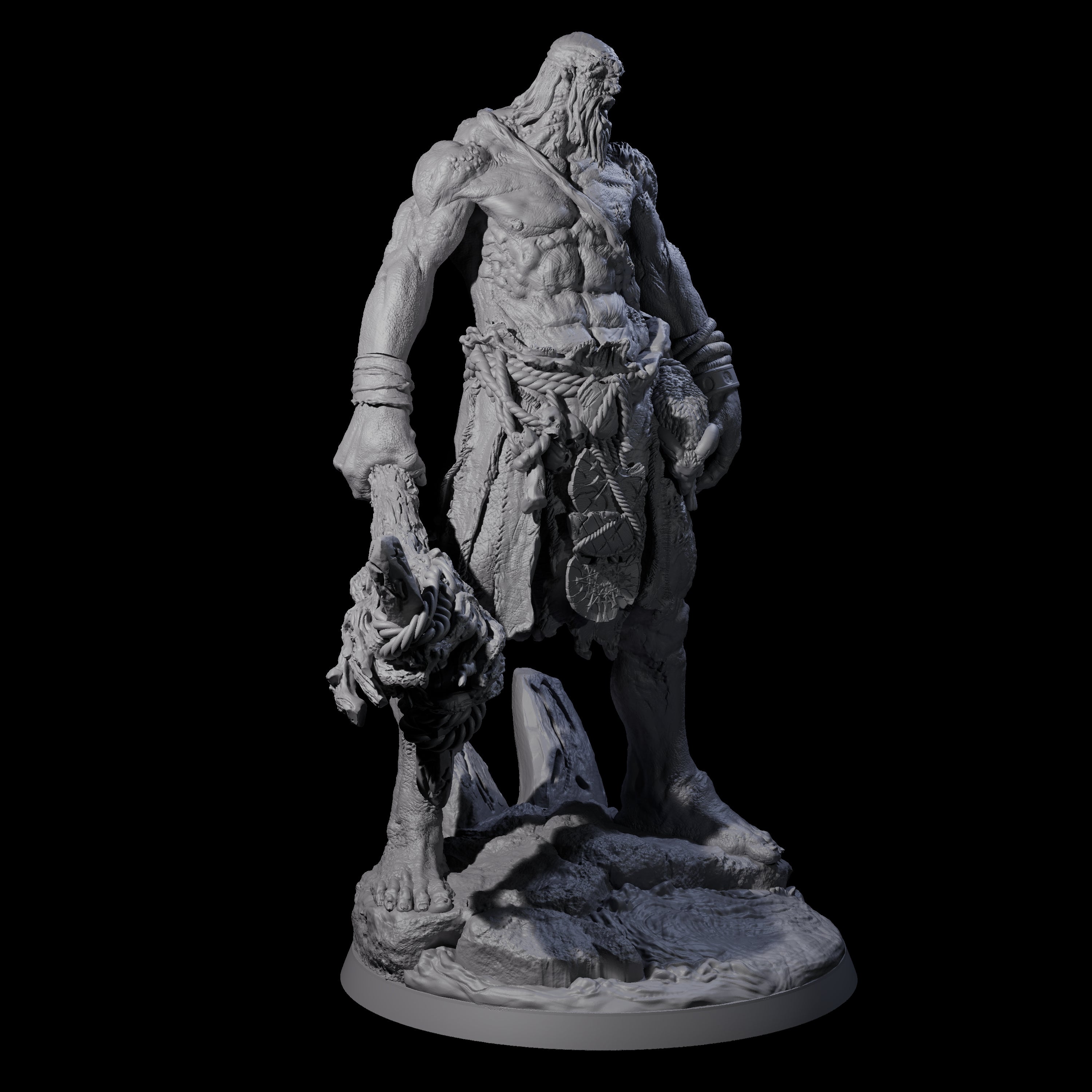 Brutish Hill Giant Warrior