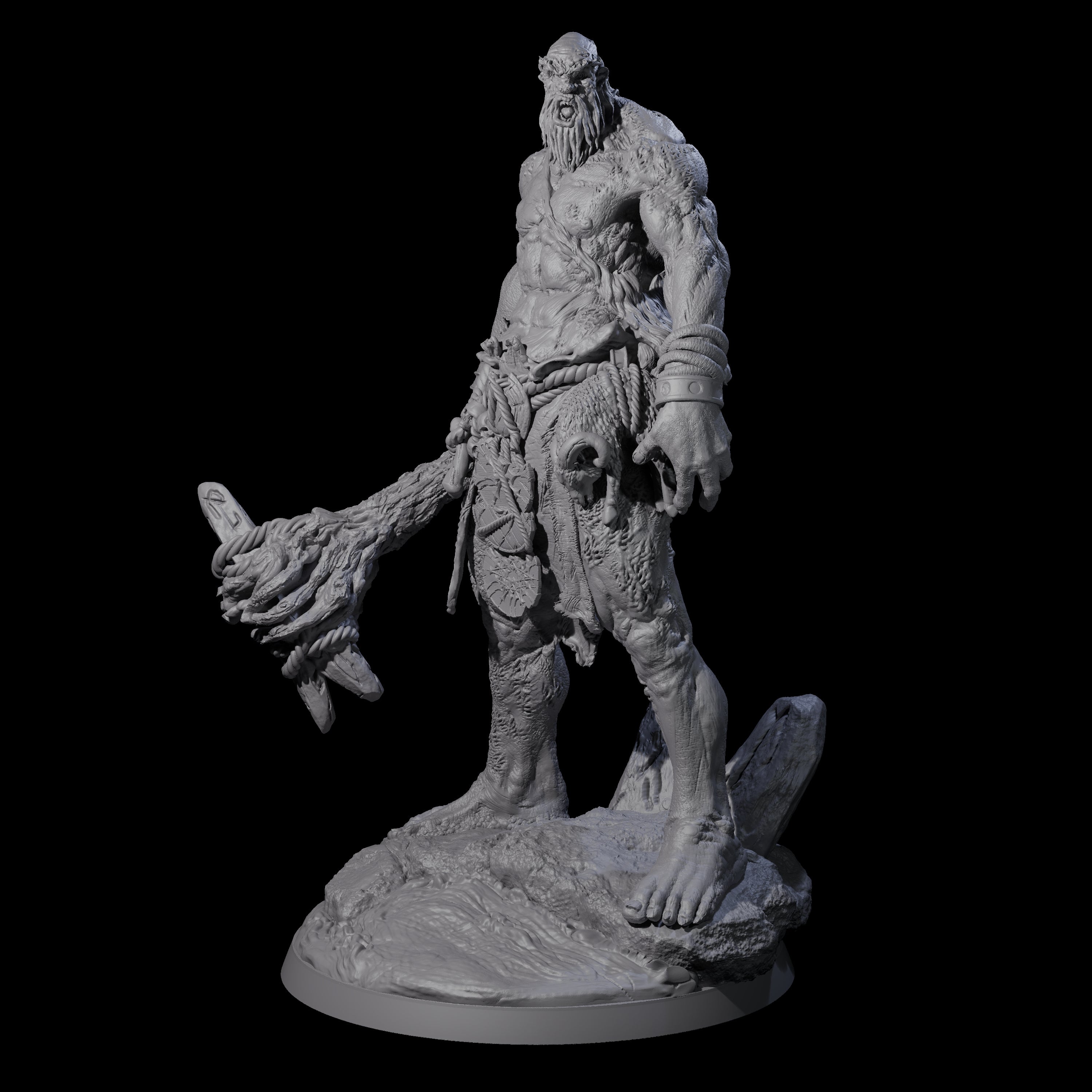 Brutish Hill Giant Warrior