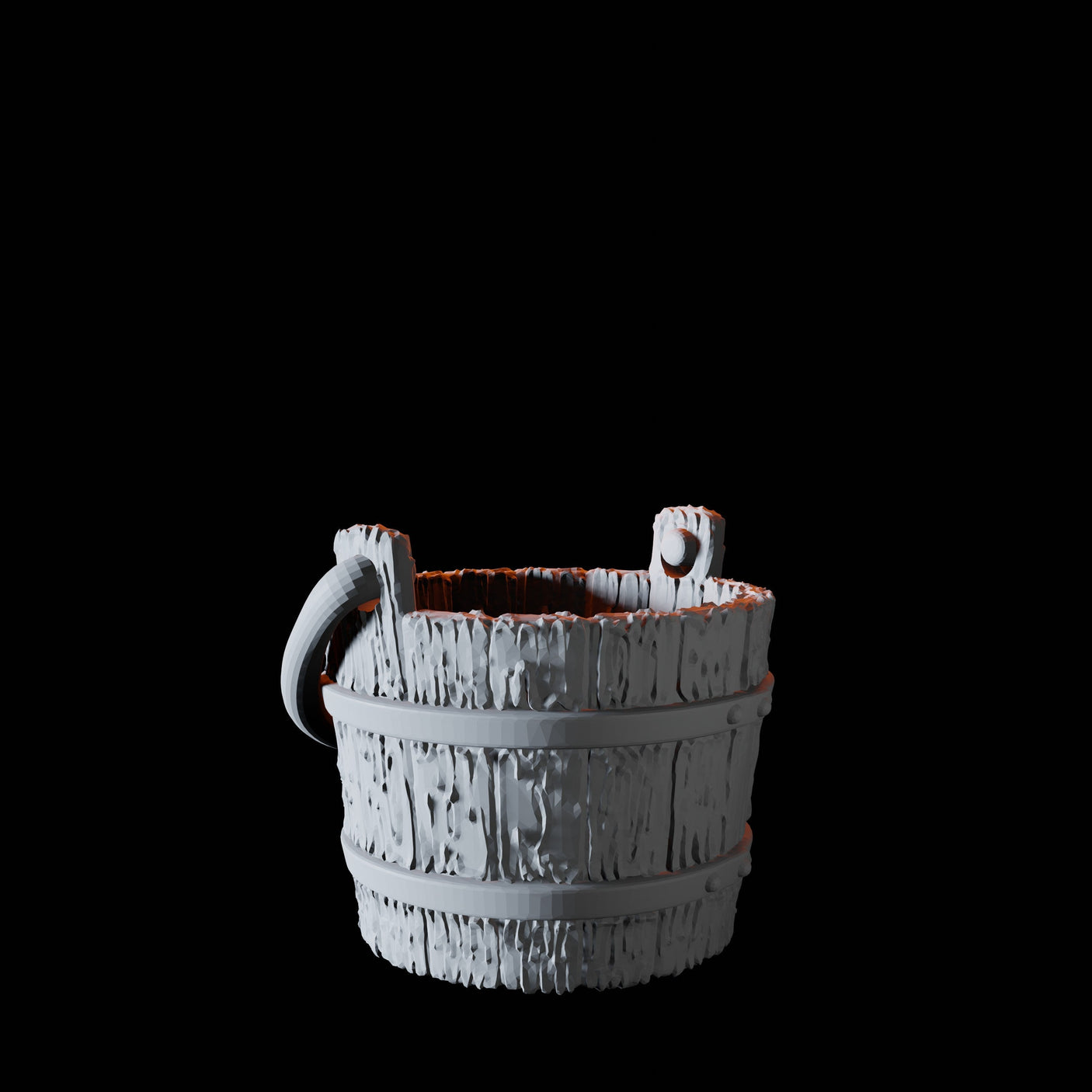 Bucket Miniature for Dungeons and Dragons, Pathfinder or other TTRPGs