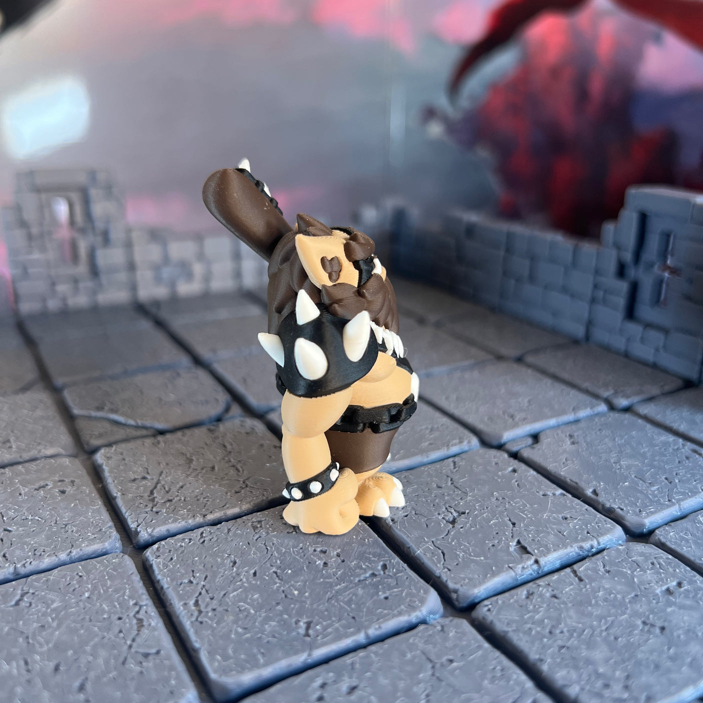 Bugbear Pair Multicolour Table Ready Miniatures Miniature for Dungeons and Dragons, Pathfinder or other TTRPGs