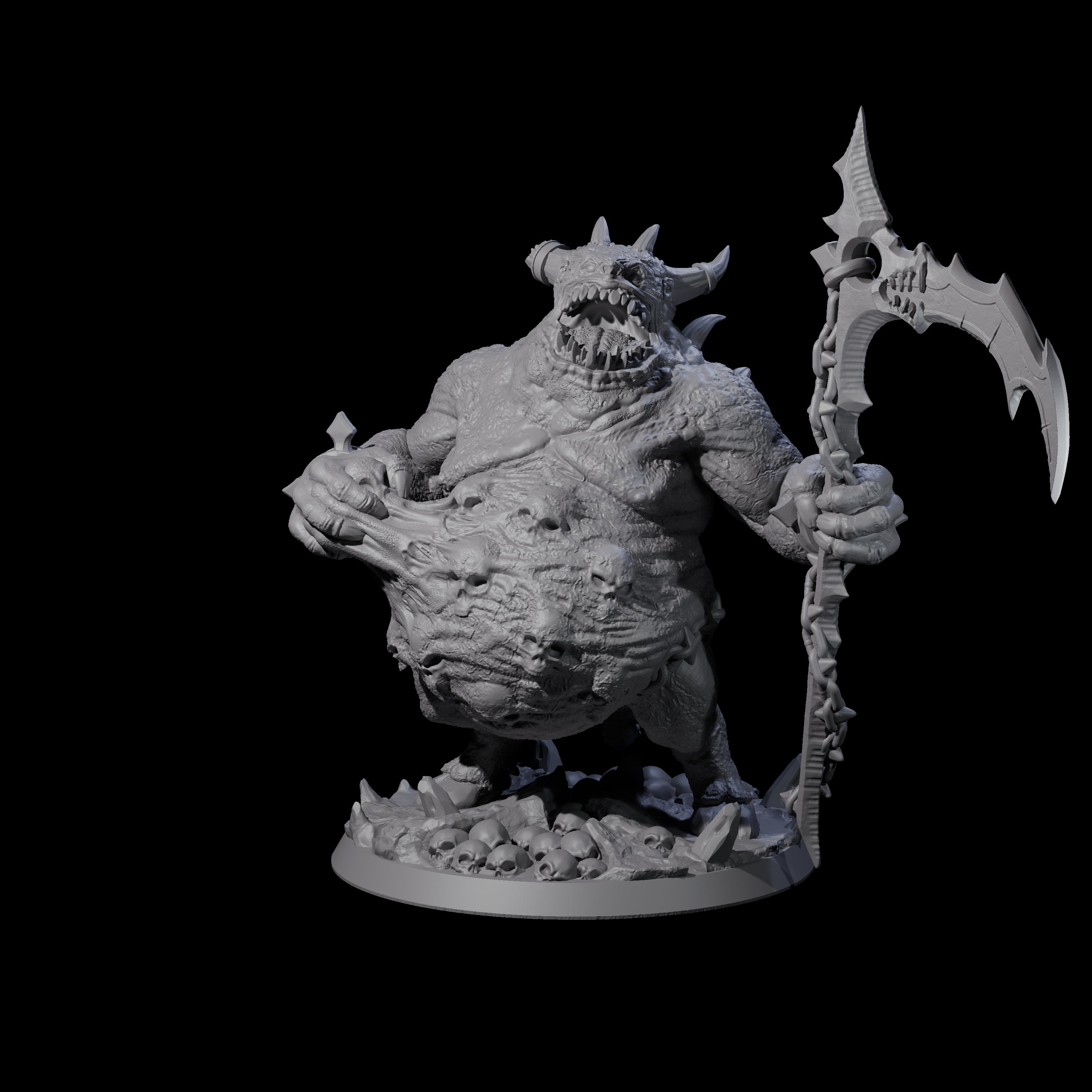 Bulbous Solamith B Miniature for Dungeons and Dragons, Pathfinder or other TTRPGs