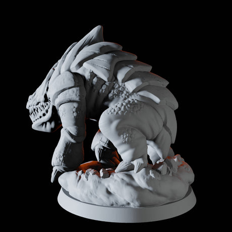 Bulette Miniature for Dungeons and Dragons, Pathfinder or other TTRPGs