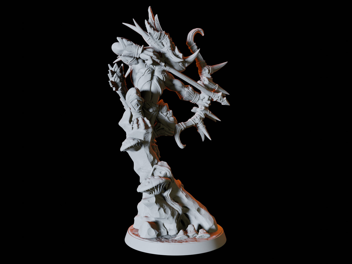 Bullywug Archer Miniature for Dungeons and Dragons, Pathfinder or other TTRPGs