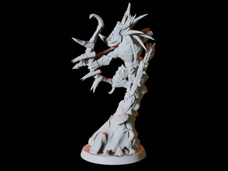Bullywug Archer Miniature for Dungeons and Dragons, Pathfinder or other TTRPGs