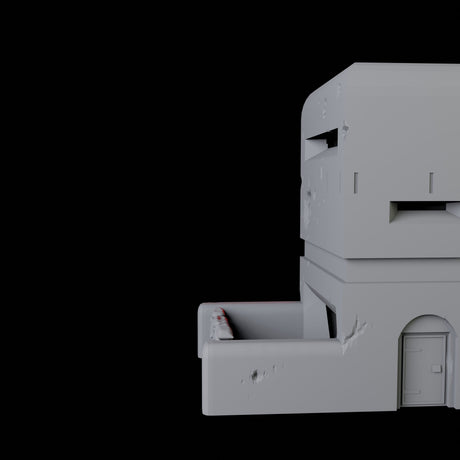 Bunker Dice Tower Miniature for Dungeons and Dragons, Pathfinder or other TTRPGs
