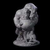 Burglering Orc Warrior Miniature for Dungeons and Dragons, Pathfinder or other TTRPGs