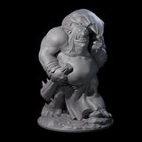 Burglering Orc Warrior Miniature for Dungeons and Dragons, Pathfinder or other TTRPGs