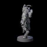 Burly Goatfolk Warrior A Miniature for Dungeons and Dragons, Pathfinder or other TTRPGs