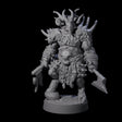 Burly Goatfolk Warrior F Miniature for Dungeons and Dragons, Pathfinder or other TTRPGs
