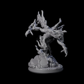 Burning Magma Mephit Miniature for Dungeons and Dragons, Pathfinder or other TTRPGs