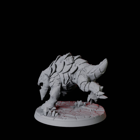 Burrowing Bulette B Miniature for Dungeons and Dragons, Pathfinder or other TTRPGs
