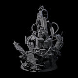 Bursting Forth Wrathful Spirit Miniature for Dungeons and Dragons, Pathfinder or other TTRPGs