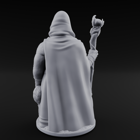 Bursting Out Hag Crone Miniature for Dungeons and Dragons, Pathfinder or other TTRPGs