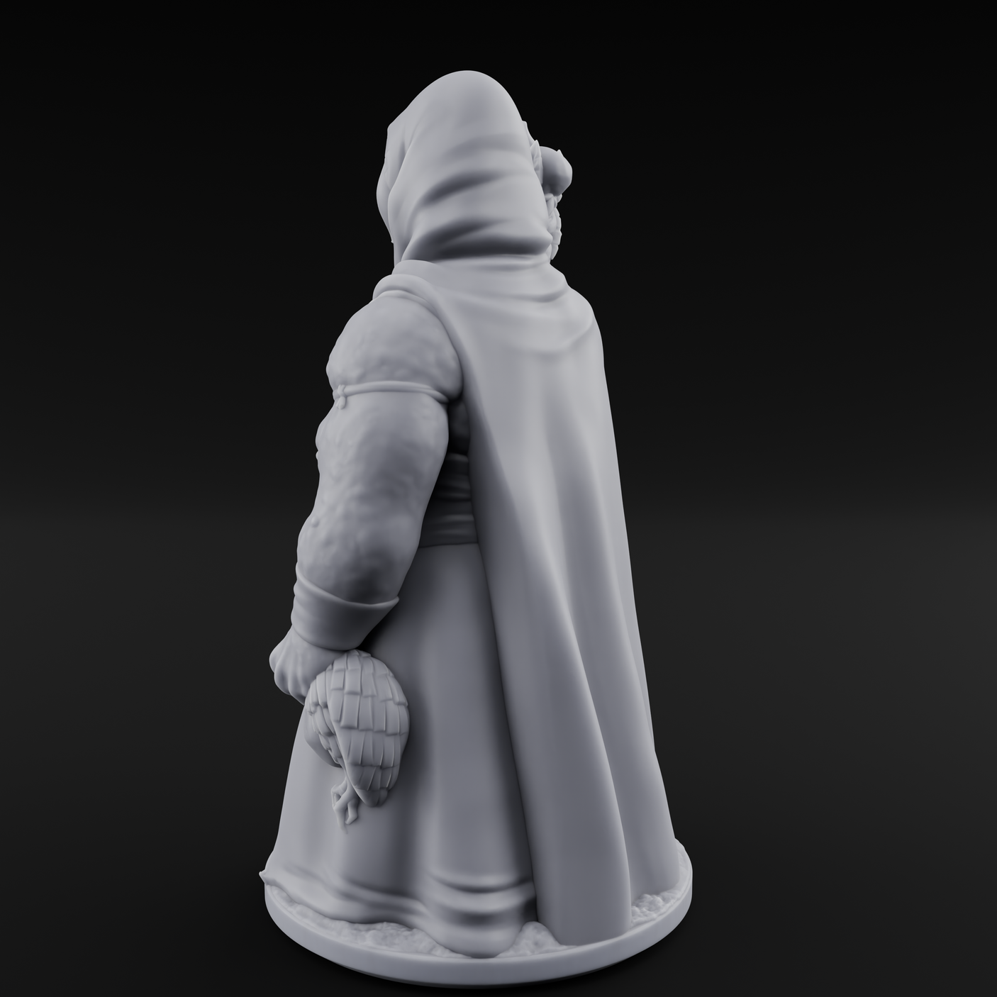 Bursting Out Hag Crone Miniature for Dungeons and Dragons, Pathfinder or other TTRPGs