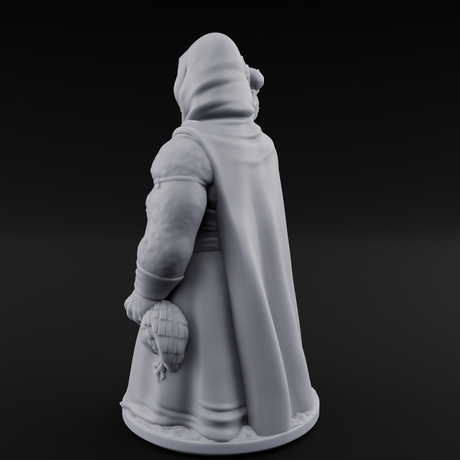 Bursting Out Hag Crone Miniature for Dungeons and Dragons, Pathfinder or other TTRPGs