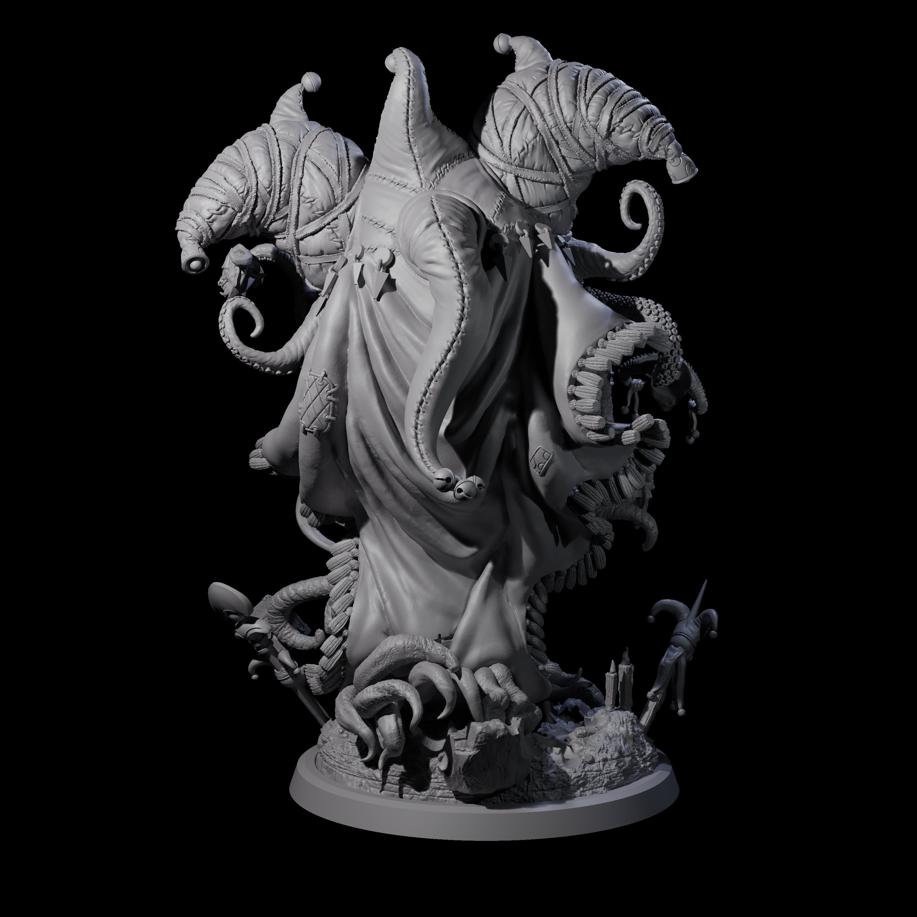 Cackling Circus Grell Miniature for Dungeons and Dragons, Pathfinder or other TTRPGs