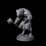 Cackling Gnoll B Miniature for Dungeons and Dragons, Pathfinder or other TTRPGs