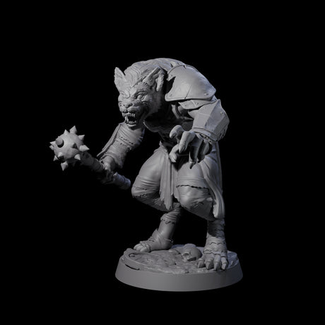 Cackling Gnoll B Miniature for Dungeons and Dragons, Pathfinder or other TTRPGs