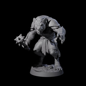 Cackling Gnoll B Miniature for Dungeons and Dragons, Pathfinder or other TTRPGs