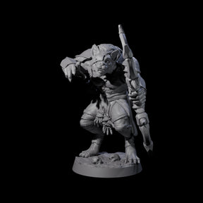 Cackling Gnoll C Miniature for Dungeons and Dragons, Pathfinder or other TTRPGs