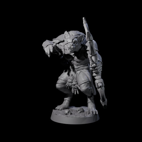 Cackling Gnoll C Miniature for Dungeons and Dragons, Pathfinder or other TTRPGs