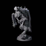 Cackling Gnoll Commander Miniature for Dungeons and Dragons, Pathfinder or other TTRPGs
