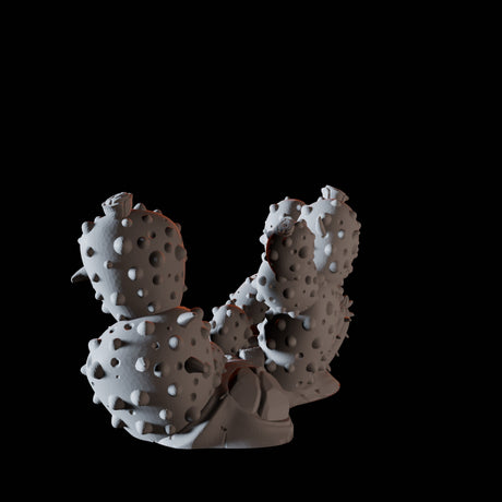 Cactus Roses Miniature for Dungeons and Dragons, Pathfinder or other TTRPGs