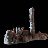 Cactus and Scorpions Miniature for Dungeons and Dragons, Pathfinder or other TTRPGs