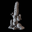 Cactus and Snake Miniature for Dungeons and Dragons, Pathfinder or other TTRPGs