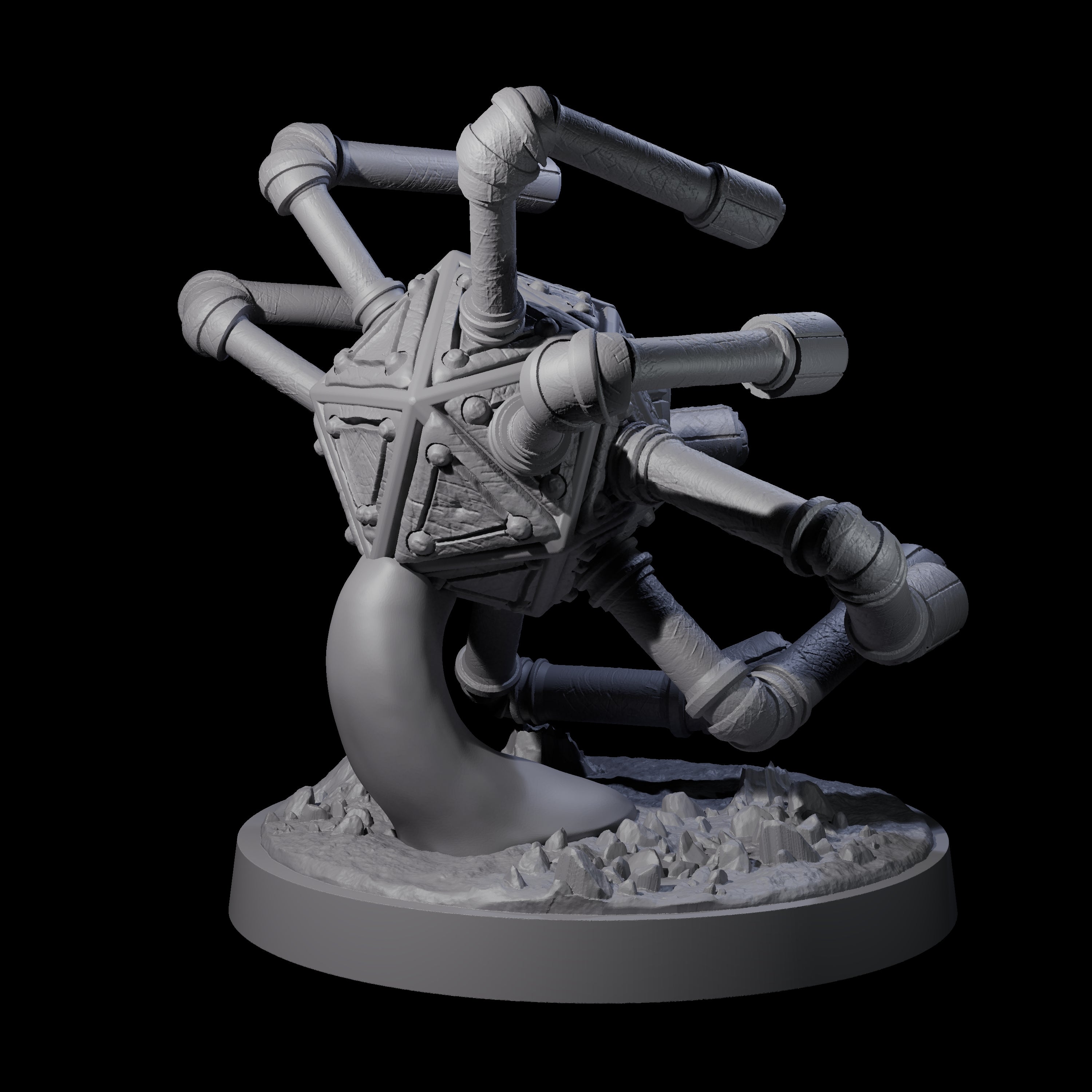 Calculating Beholder Logician Miniature for Dungeons and Dragons, Pathfinder or other TTRPGs