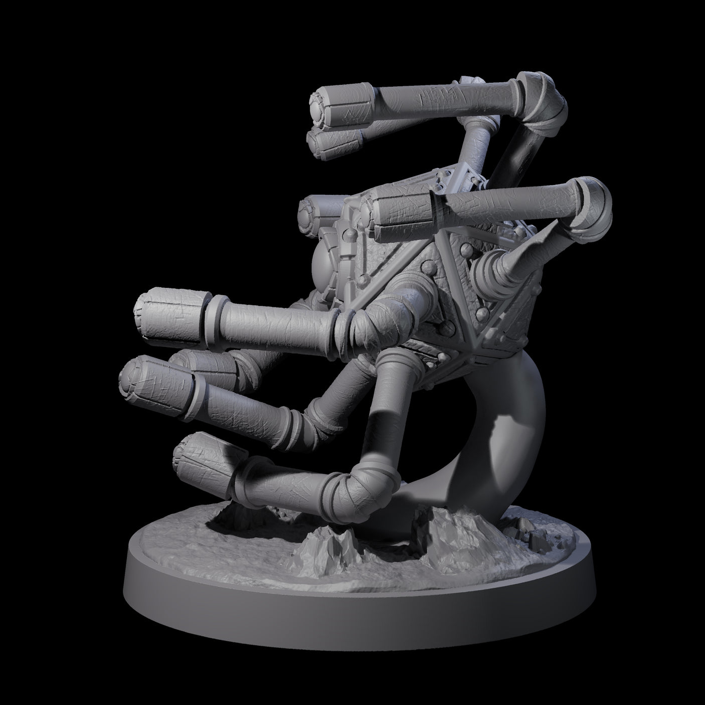 Calculating Beholder Logician Miniature for Dungeons and Dragons, Pathfinder or other TTRPGs