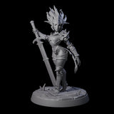 Calm Troll Pin-up Miniature for Dungeons and Dragons, Pathfinder or other TTRPGs
