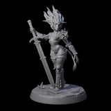 Calm Troll Pin-up Miniature for Dungeons and Dragons, Pathfinder or other TTRPGs
