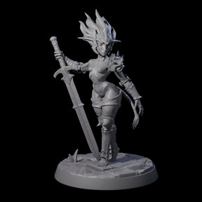Calm Troll Pin-up Miniature for Dungeons and Dragons, Pathfinder or other TTRPGs