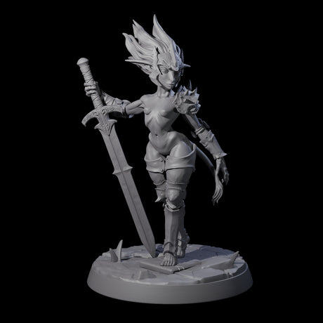Calm Troll Pin-up Miniature for Dungeons and Dragons, Pathfinder or other TTRPGs