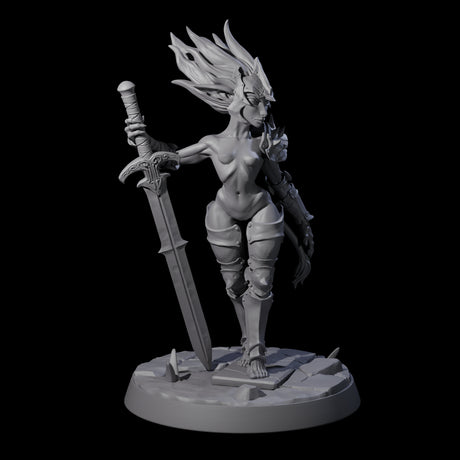 Calm Troll Pin-up Miniature for Dungeons and Dragons, Pathfinder or other TTRPGs