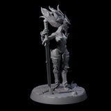 Calm Troll Pin-up Miniature for Dungeons and Dragons, Pathfinder or other TTRPGs