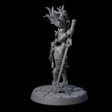 Calm Troll Pin-up Miniature for Dungeons and Dragons, Pathfinder or other TTRPGs