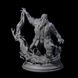 Canny Dwarven Sorcerer Miniature for Dungeons and Dragons, Pathfinder or other TTRPGs