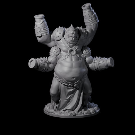 Canon Filled Ratfolk Cannoneer Miniature for Dungeons and Dragons, Pathfinder or other TTRPGs