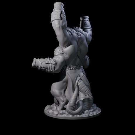 Canon Filled Ratfolk Cannoneer Miniature for Dungeons and Dragons, Pathfinder or other TTRPGs