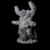 Canon Filled Ratfolk Cannoneer Miniature for Dungeons and Dragons, Pathfinder or other TTRPGs