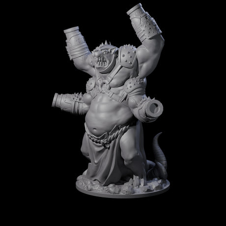 Canon Filled Ratfolk Cannoneer Miniature for Dungeons and Dragons, Pathfinder or other TTRPGs