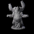 Canon Filled Ratfolk Cannoneer Miniature for Dungeons and Dragons, Pathfinder or other TTRPGs