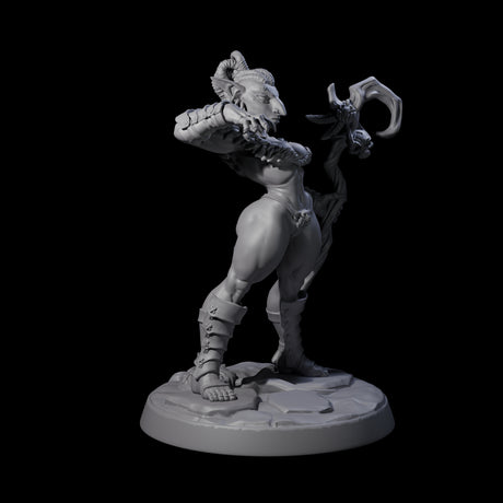 Captivating Hobgoblin Pinup Miniature for Dungeons and Dragons, Pathfinder or other TTRPGs