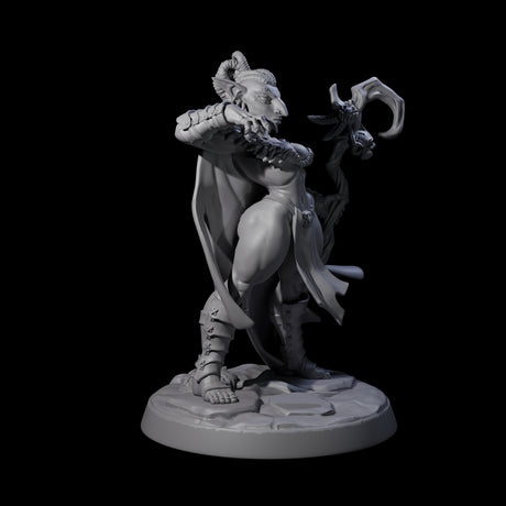 Captivating Hobgoblin Pinup Miniature for Dungeons and Dragons, Pathfinder or other TTRPGs