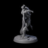 Captivating Hobgoblin Pinup Miniature for Dungeons and Dragons, Pathfinder or other TTRPGs