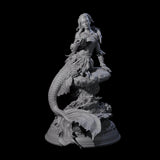 Captivating Siren Miniature for Dungeons and Dragons, Pathfinder or other TTRPGs