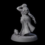 Captivating Tavern Dancer Miniature for Dungeons and Dragons, Pathfinder or other TTRPGs