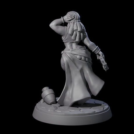 Captivating Tavern Dancer Miniature for Dungeons and Dragons, Pathfinder or other TTRPGs